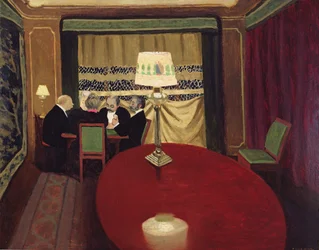 Une partie de poker, 1902